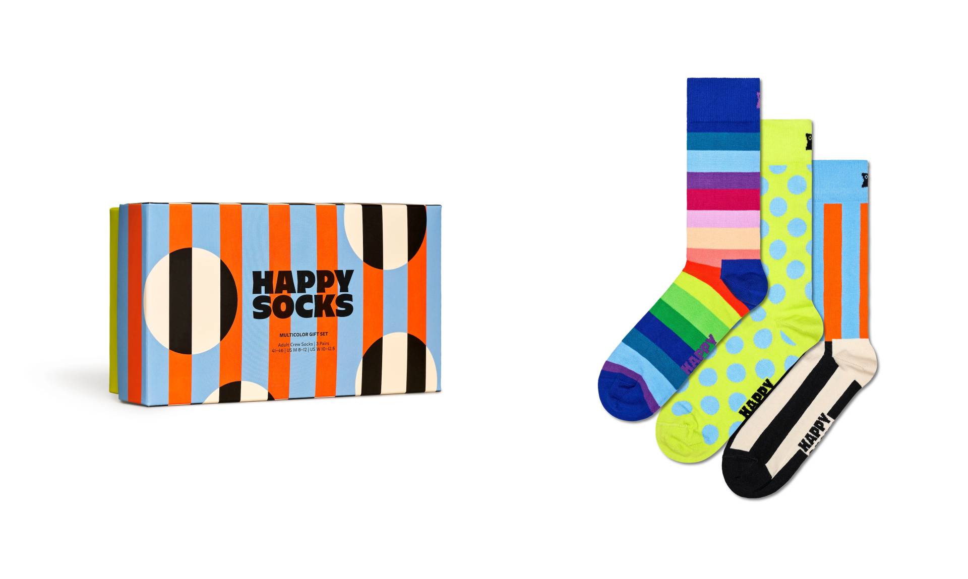 Happy Socks Socken, (3 Paar) von Happy Socks