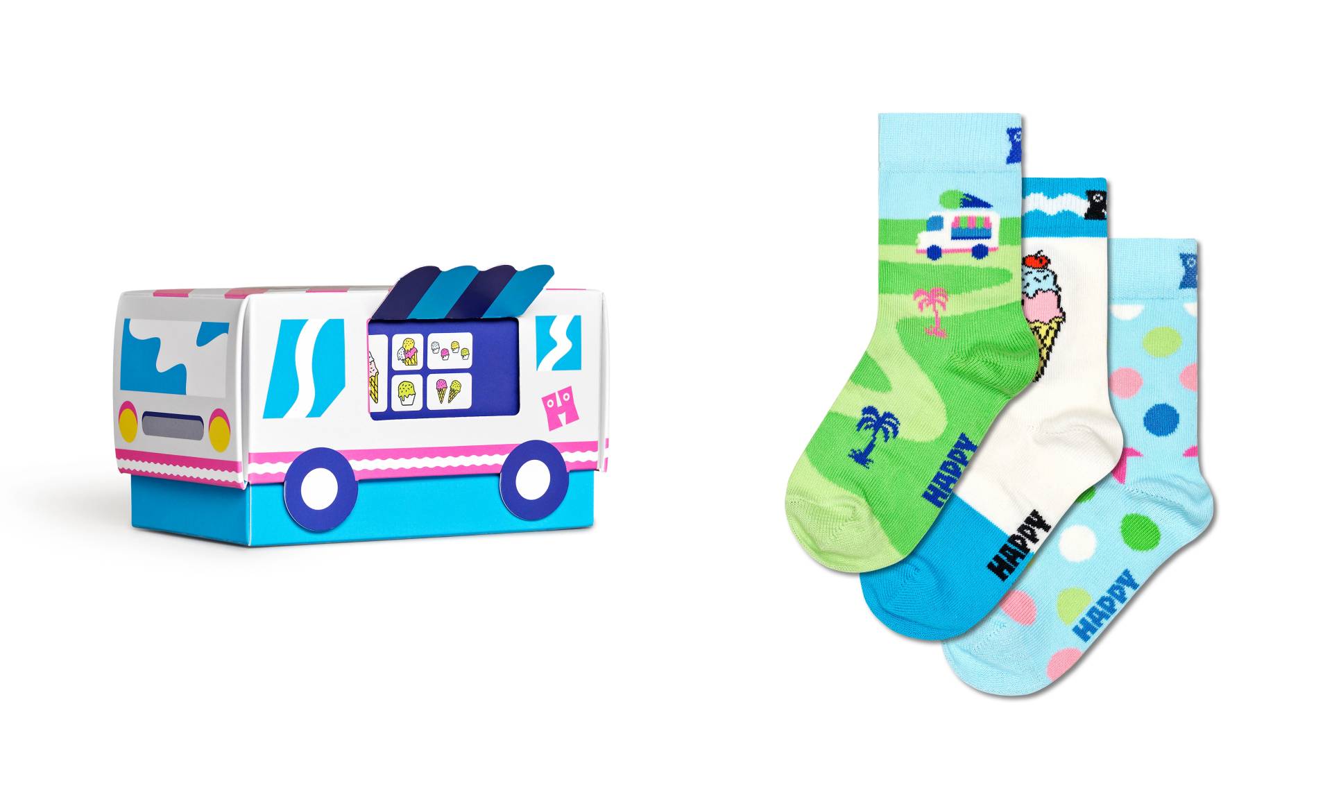Happy Socks Socken, (3 Paar) von Happy Socks
