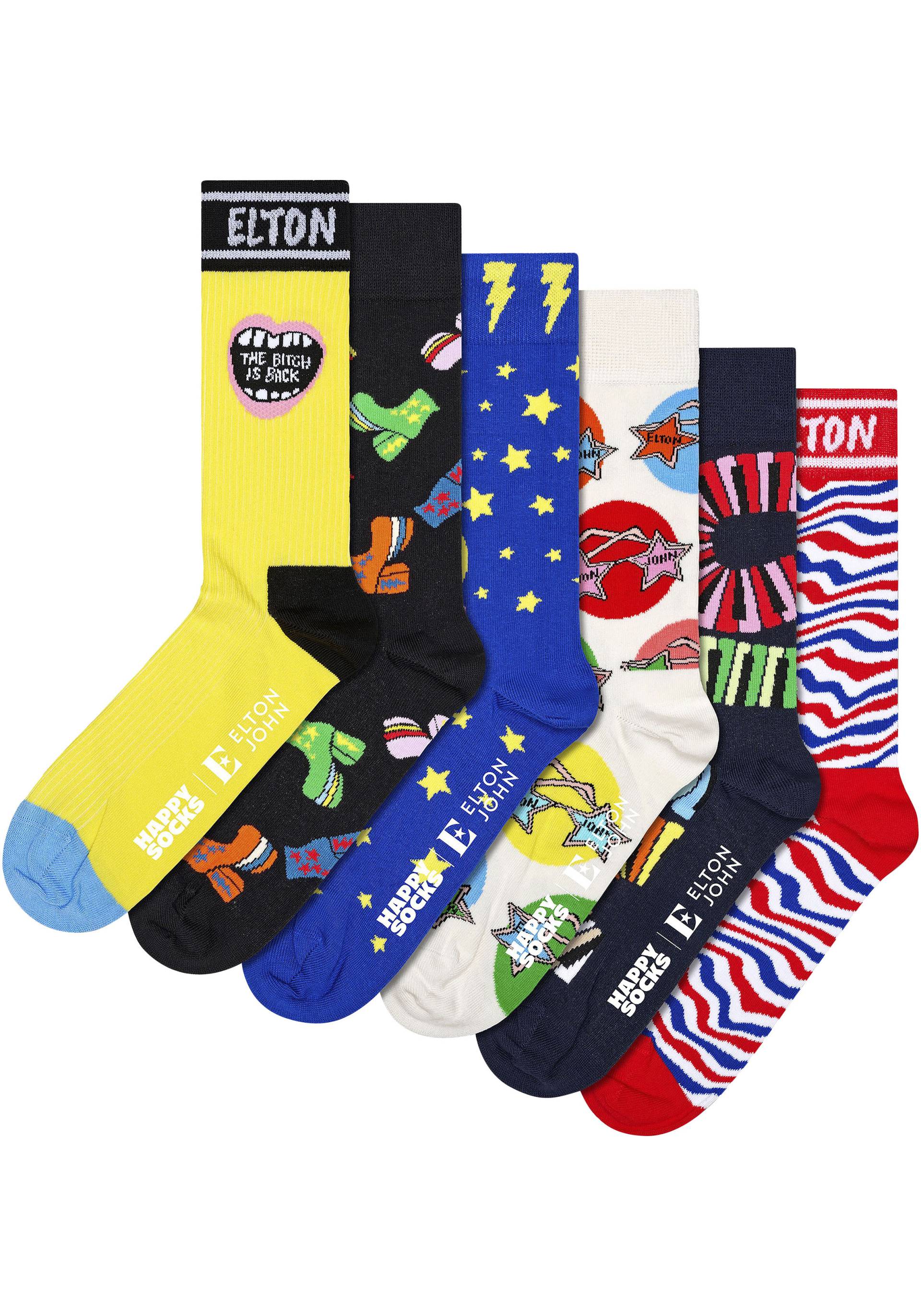 Happy Socks Socken, (Box, 6 Paar) von Happy Socks