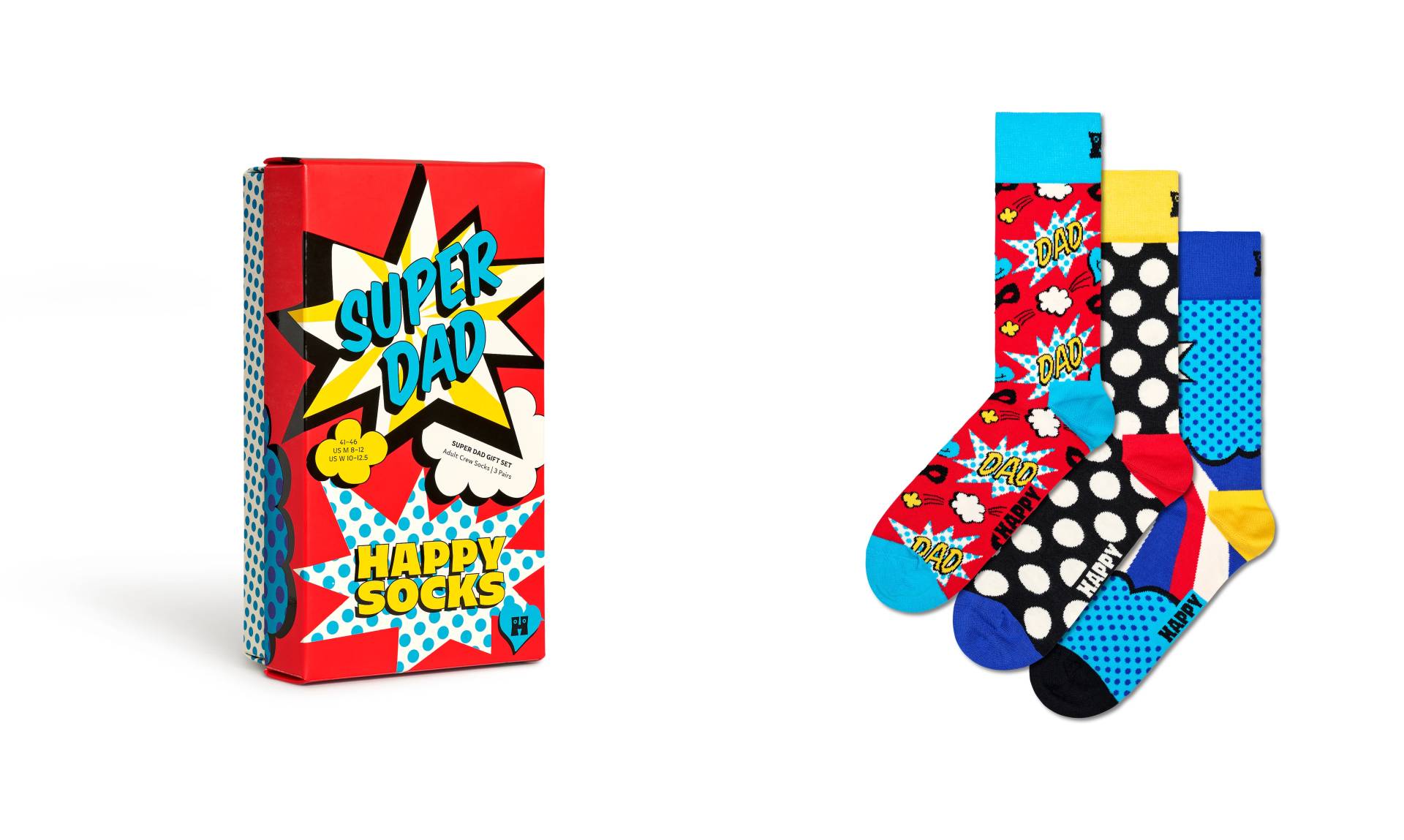 Happy Socks Socken, (Packung, 3 Paar) von Happy Socks