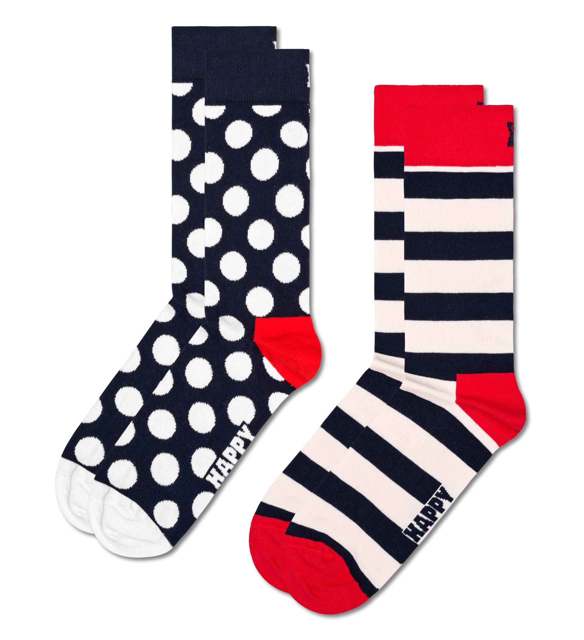 Happy Socks Socken »Classic Big Dot Socks«, (Packung, 2 Paar) von Happy Socks