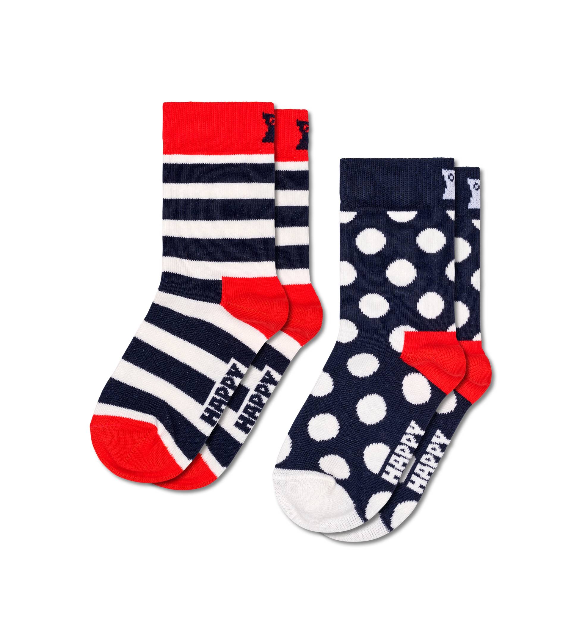 Happy Socks Socken »2-Pack Kids Stripe Socks«, (Packung, 2 Paar) von Happy Socks