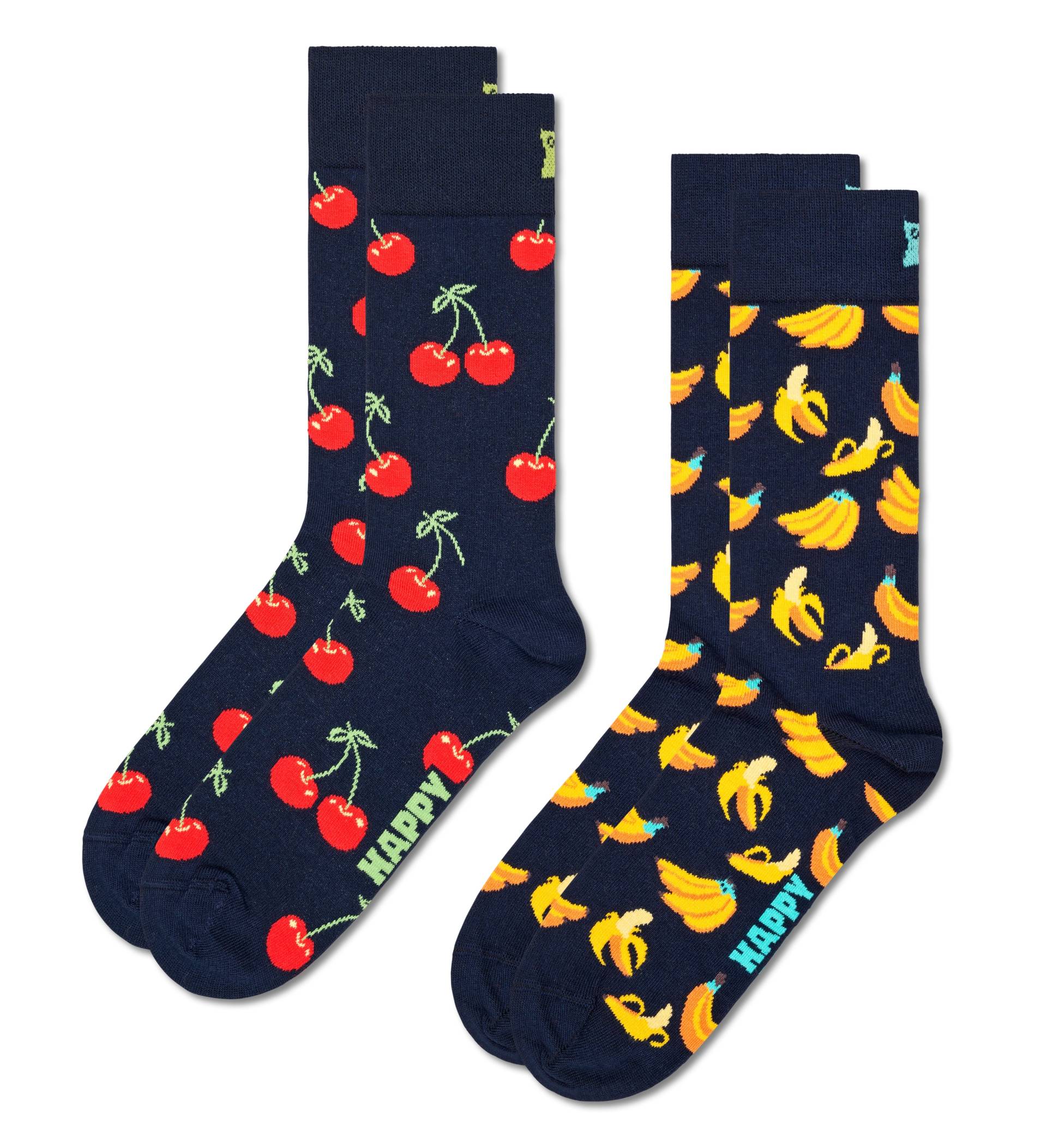 Happy Socks Socken »Classic Cherry Socks«, (Packung, 2 Paar)