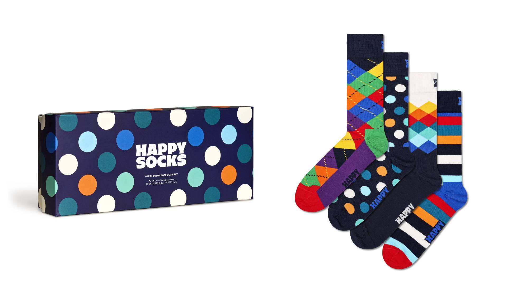 Happy Socks Socken »Multi-Color Socks Gift Set«, (Packung, 4 Paar) von Happy Socks