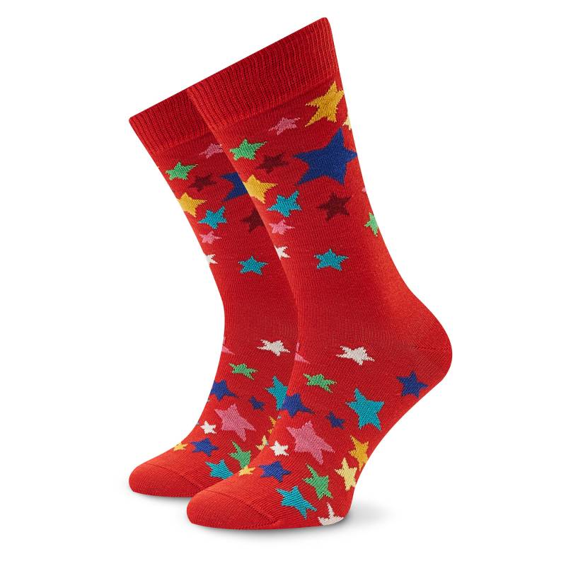Hohe Kindersocken Happy Socks KSTS01-4300 Rot von Happy Socks