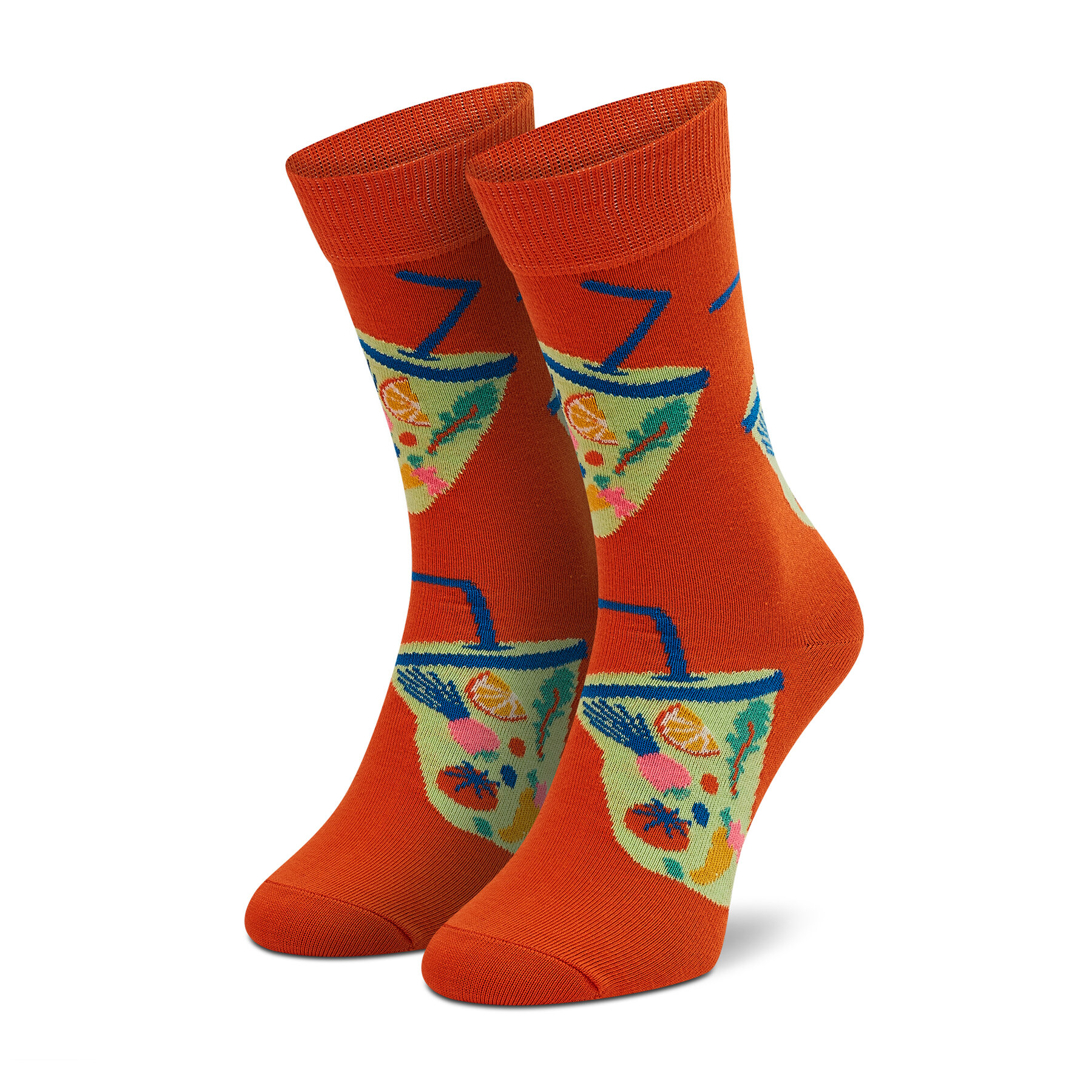 Hohe Unisex-Socken Happy Socks SMO01-4300 Orange von Happy Socks