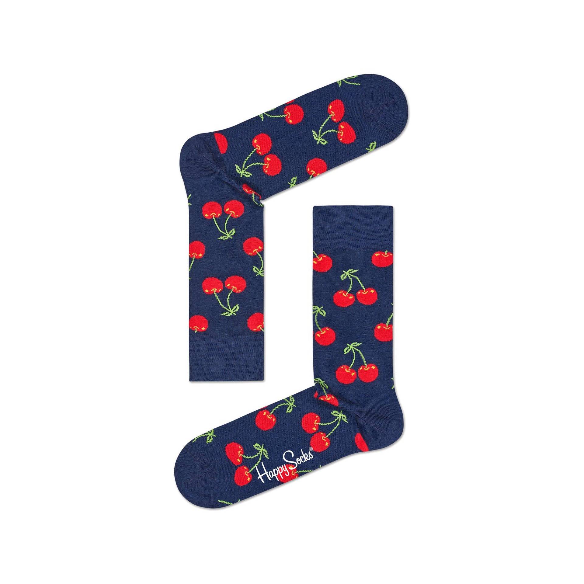 Wadenlange Socken Herren Dunkelblau 41/46 von Happy Socks