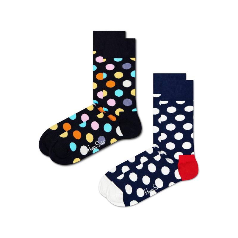 Duopack, Wadenlange Socken Herren Multicolor 41/46 von Happy Socks