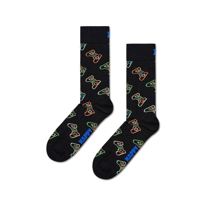 Wadenlange Socken Herren Black 41/46 von Happy Socks