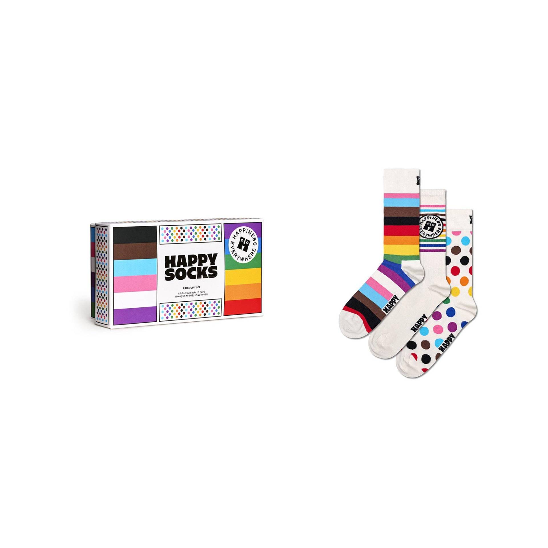 Wadenlange Socken Herren Multicolor 41/46 von Happy Socks