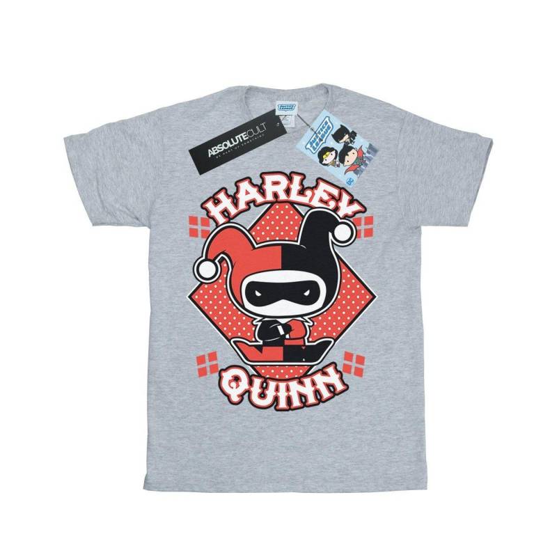 Tshirt Mädchen Grau 116 von Harley Quinn