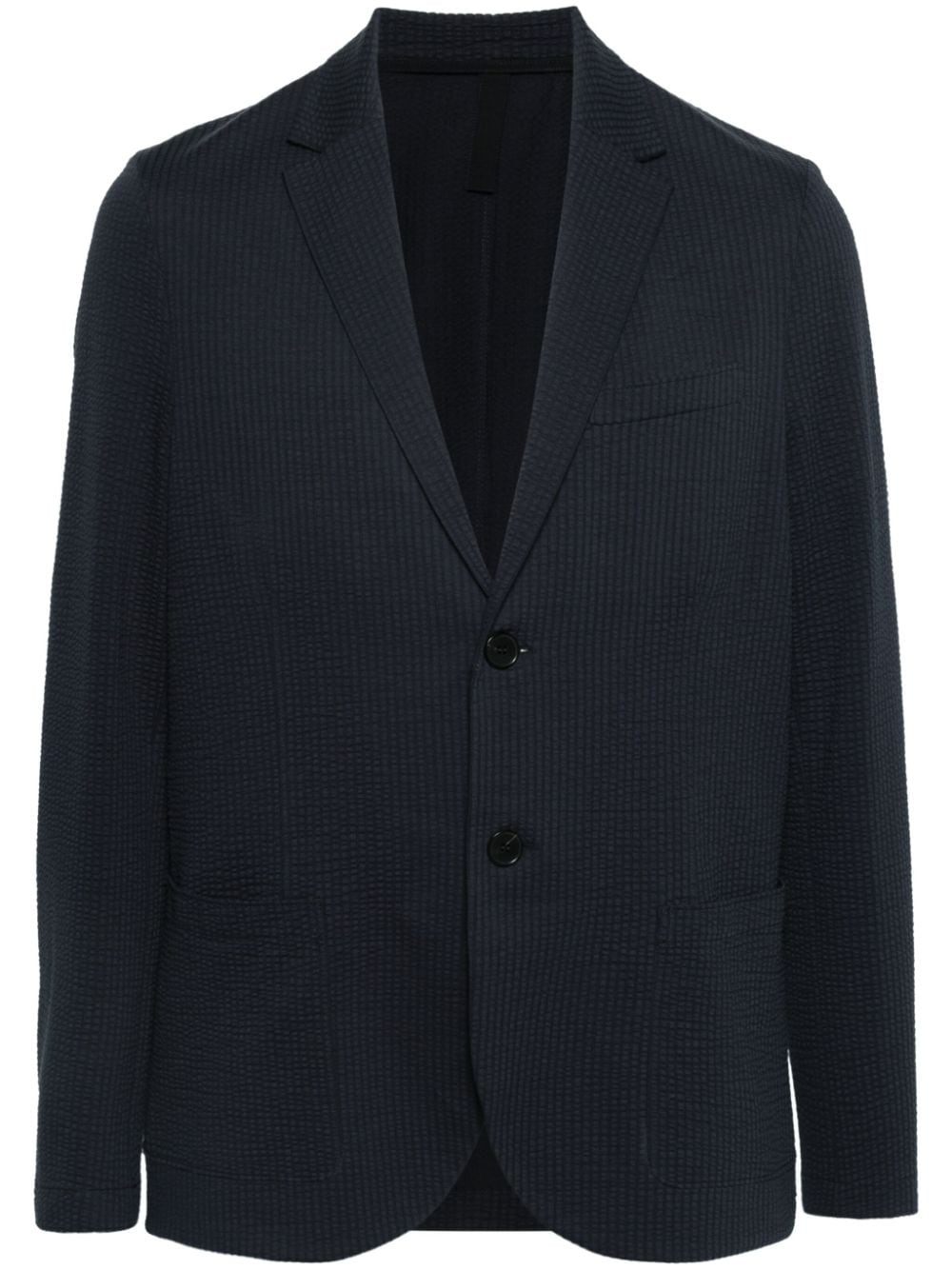 Harris Wharf London cotton-blend seersucker blazer - Blue von Harris Wharf London