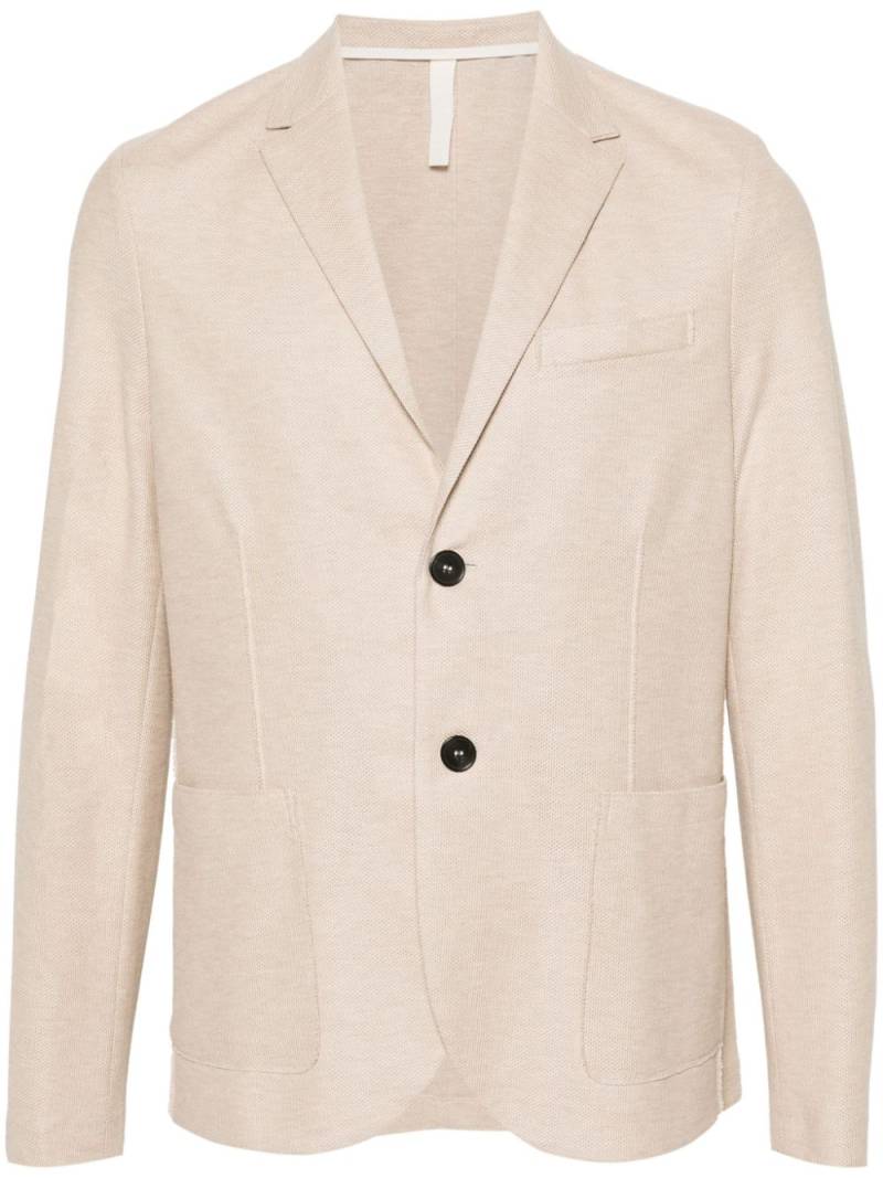 Harris Wharf London single-breasted cotton blazer - Neutrals von Harris Wharf London