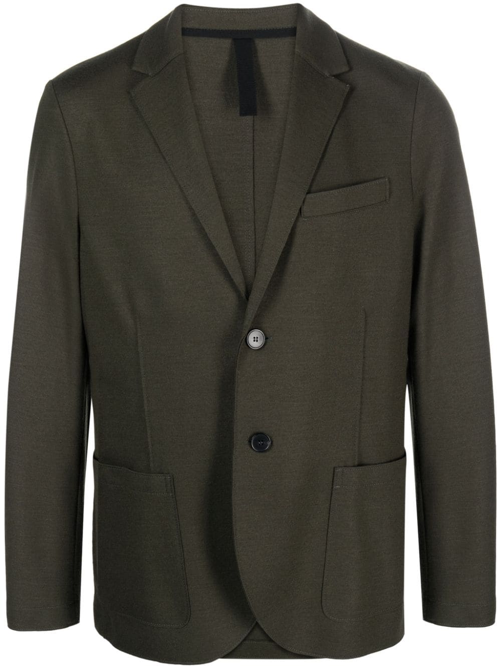 Harris Wharf London single-breasted wool blazer - Green von Harris Wharf London