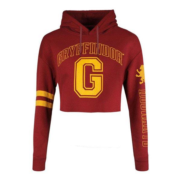 College Kurzes Hoodie Damen Bordeaux XL von Harry Potter