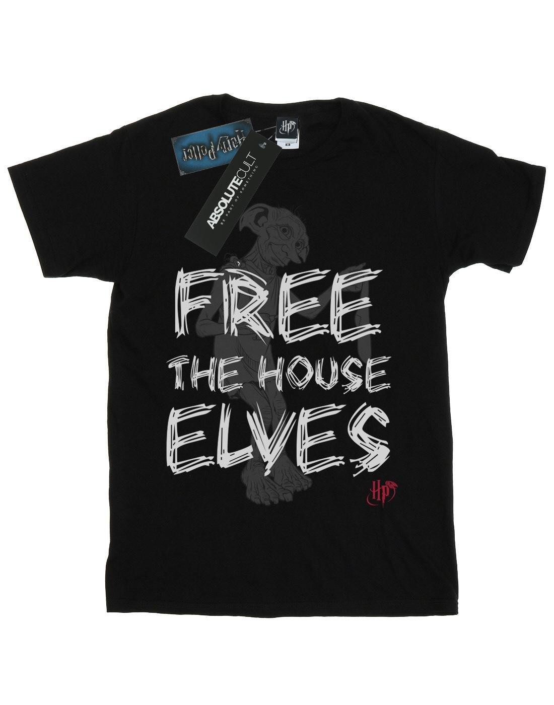 Dobby Free The House Elves Tshirt Herren Schwarz 3XL von Harry Potter