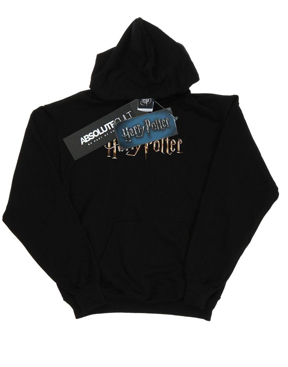 Full Colour Logo Kapuzenpullover Damen Schwarz M von Harry Potter
