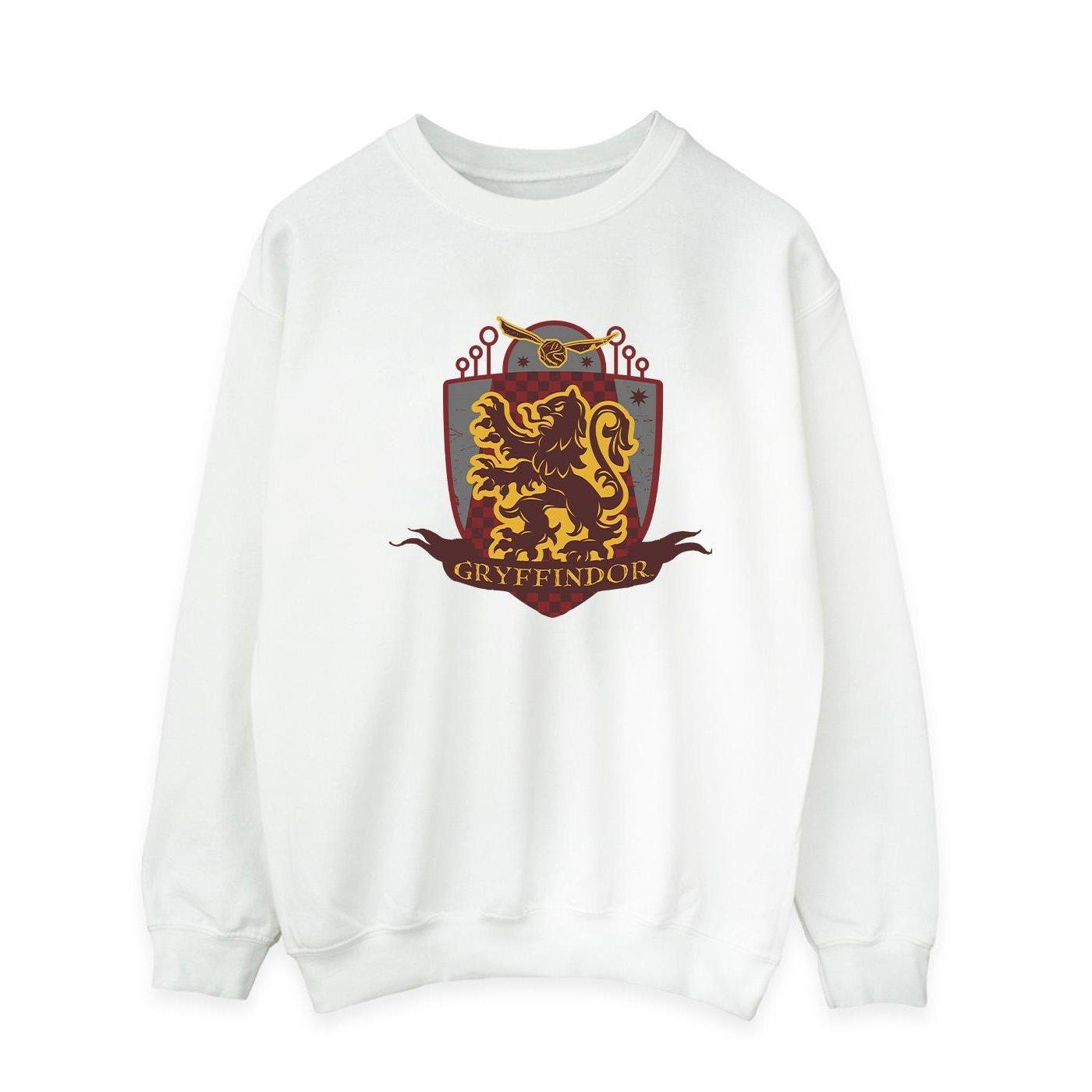 Gryffindor Chest Badge Sweatshirt Herren Weiss L von Harry Potter