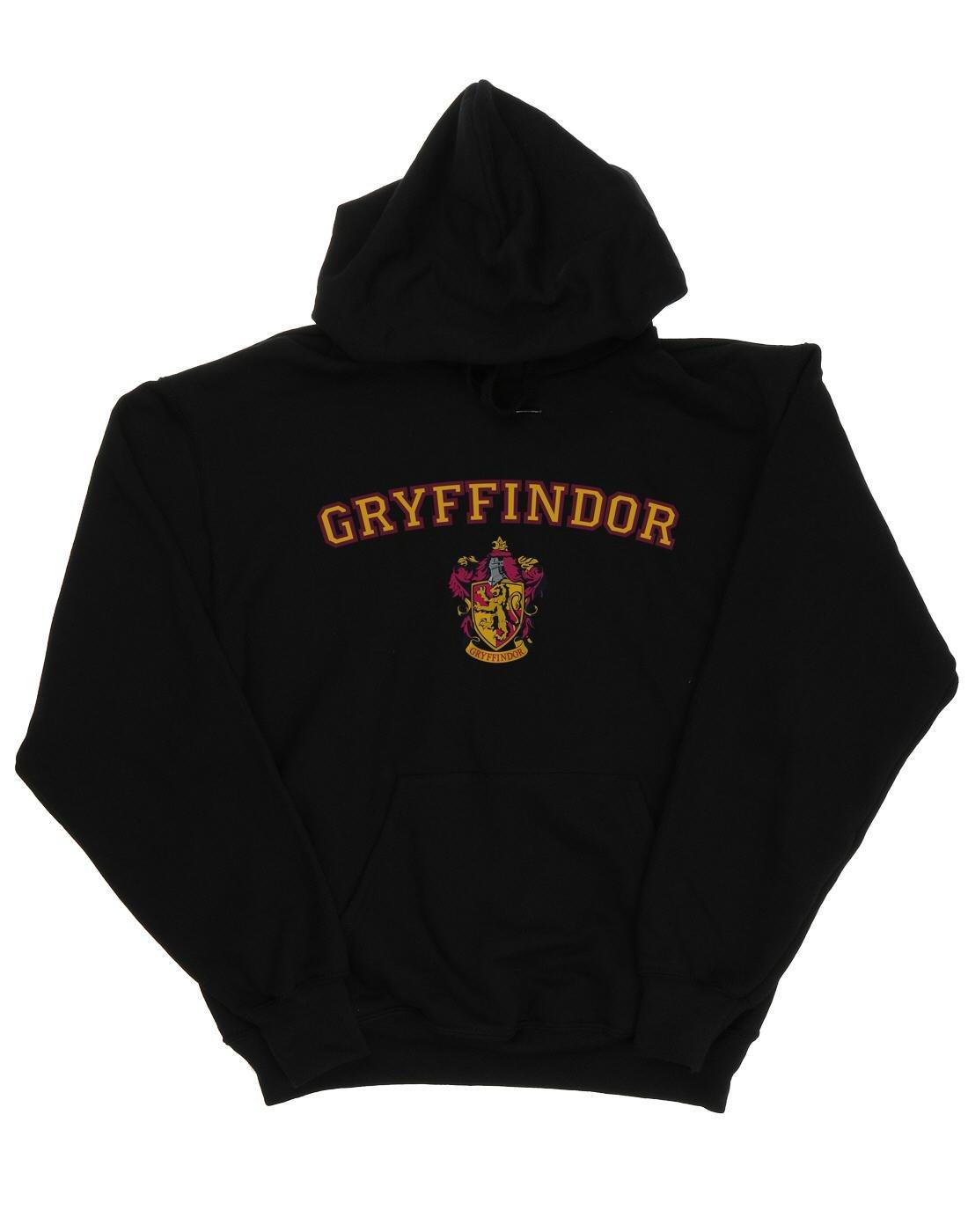 Gryffindor Crest Kapuzenpullover Damen Schwarz M von Harry Potter