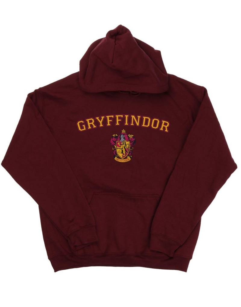 Gryffindor Crest Kapuzenpullover Damen Weinrot L von Harry Potter