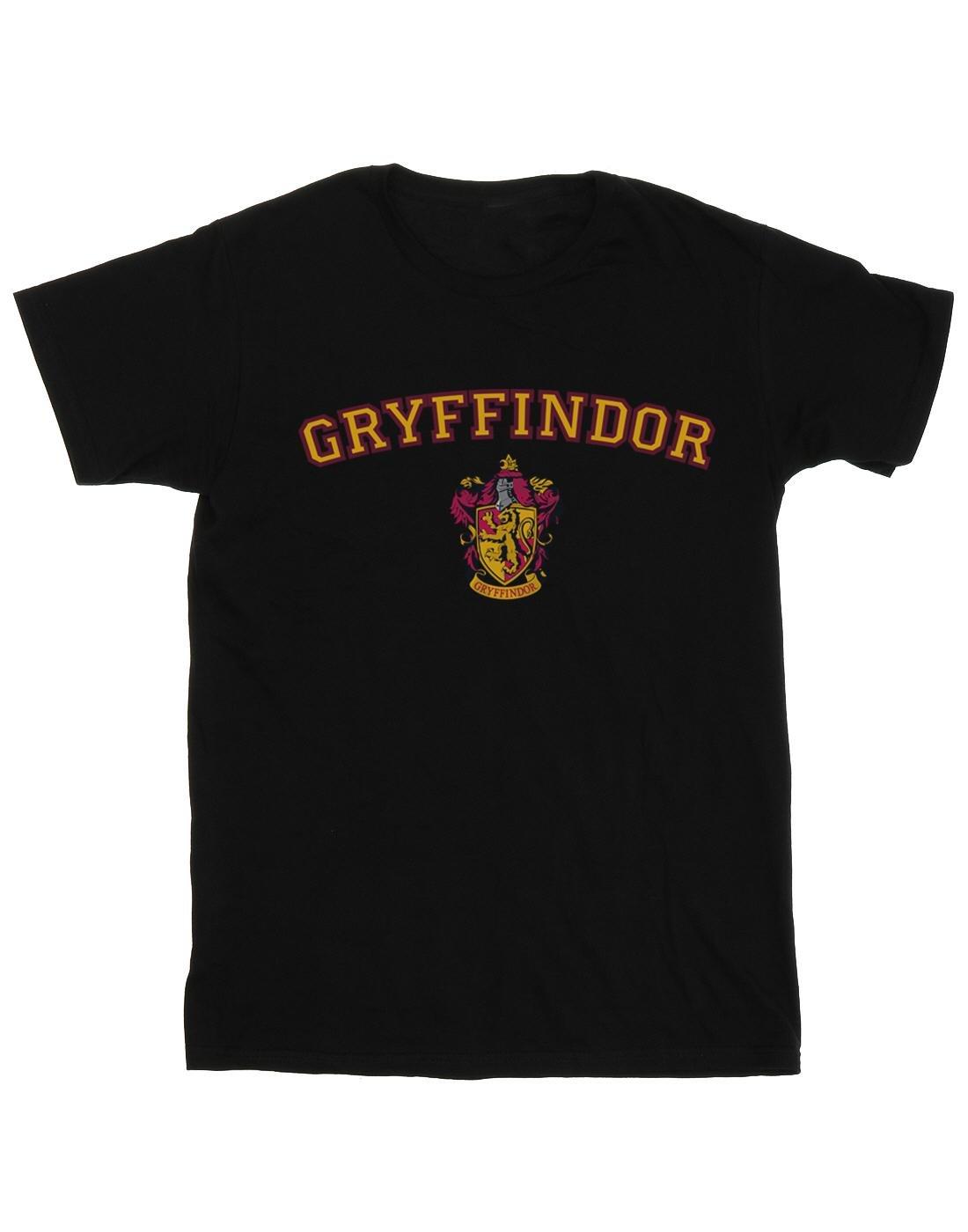 Gryffindor Crest Tshirt Herren Schwarz 4XL von Harry Potter