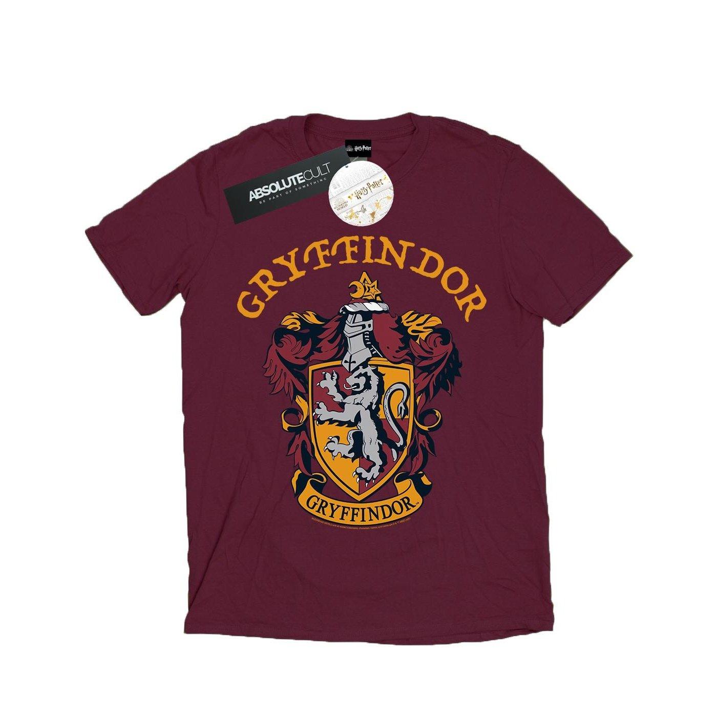 Gryffindor Crest Tshirt Herren Weinrot M von Harry Potter
