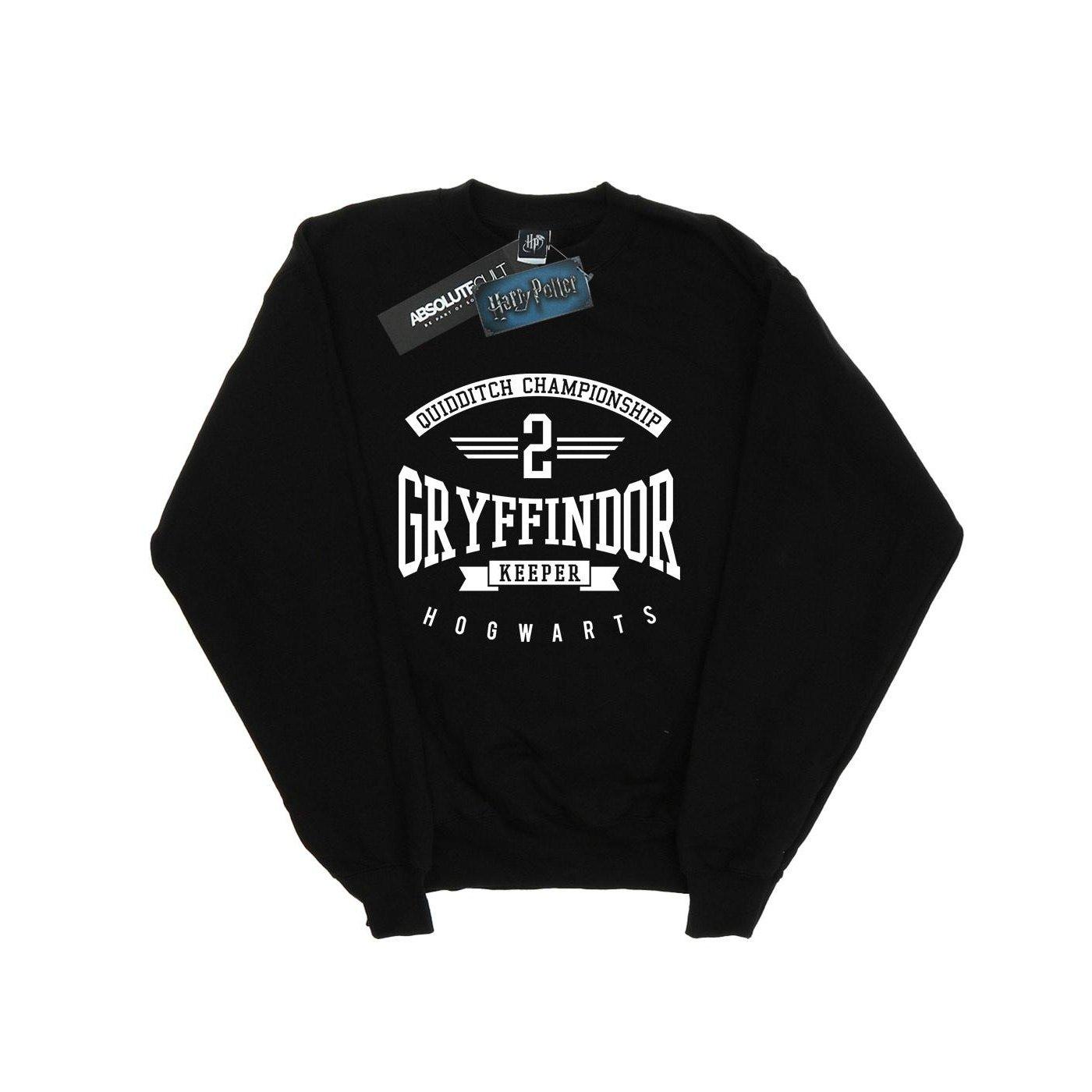 Gryffindor Keeper Sweatshirt Damen Schwarz L von Harry Potter