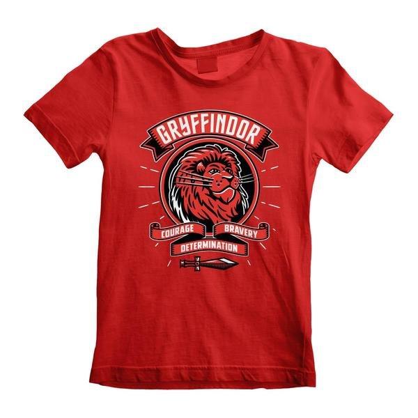 Comic Style Gryffindor Tshirt Jungen Rot Bunt 128 von Harry Potter