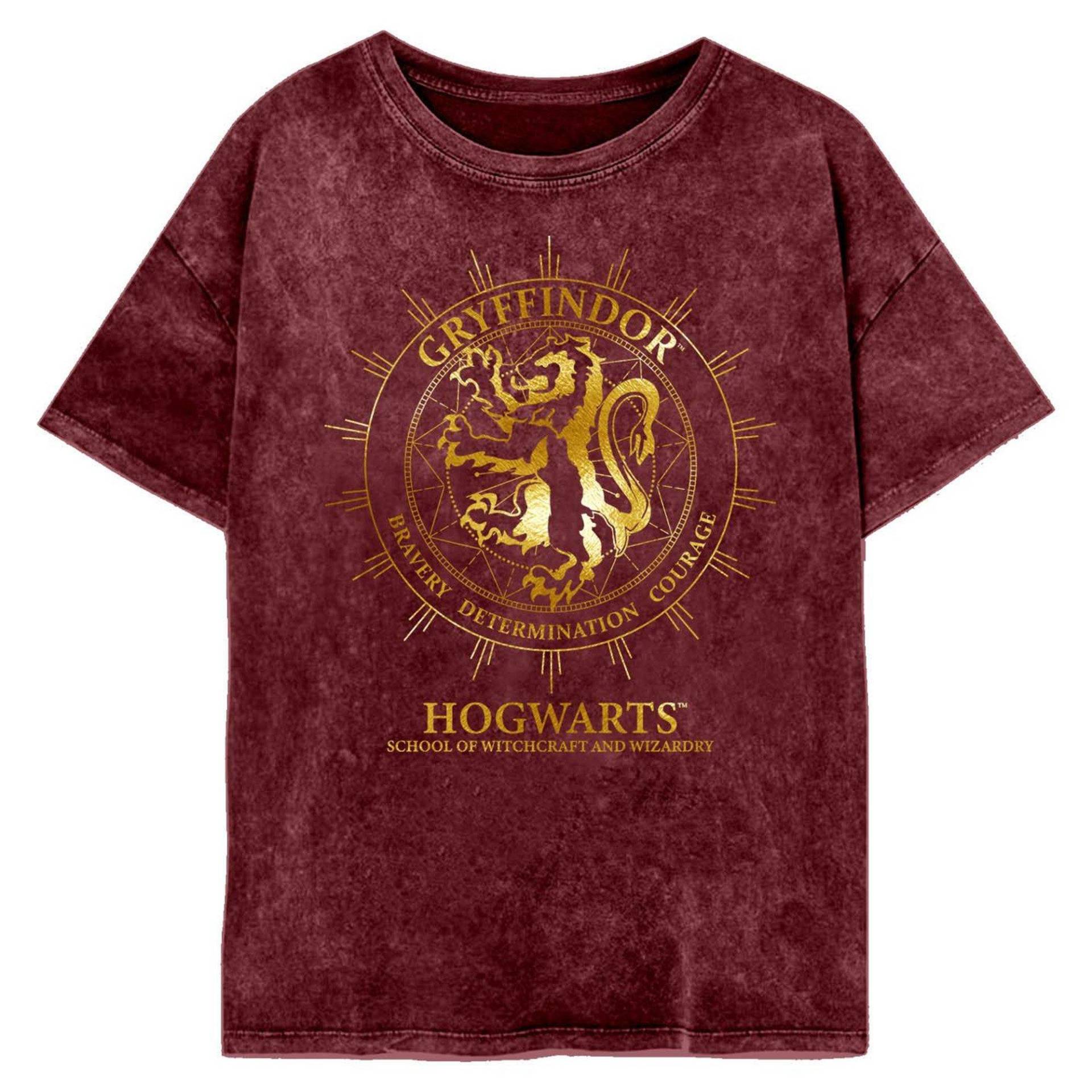 Gryffindor Constellation T-shirt Damen Bordeaux XL von Harry Potter