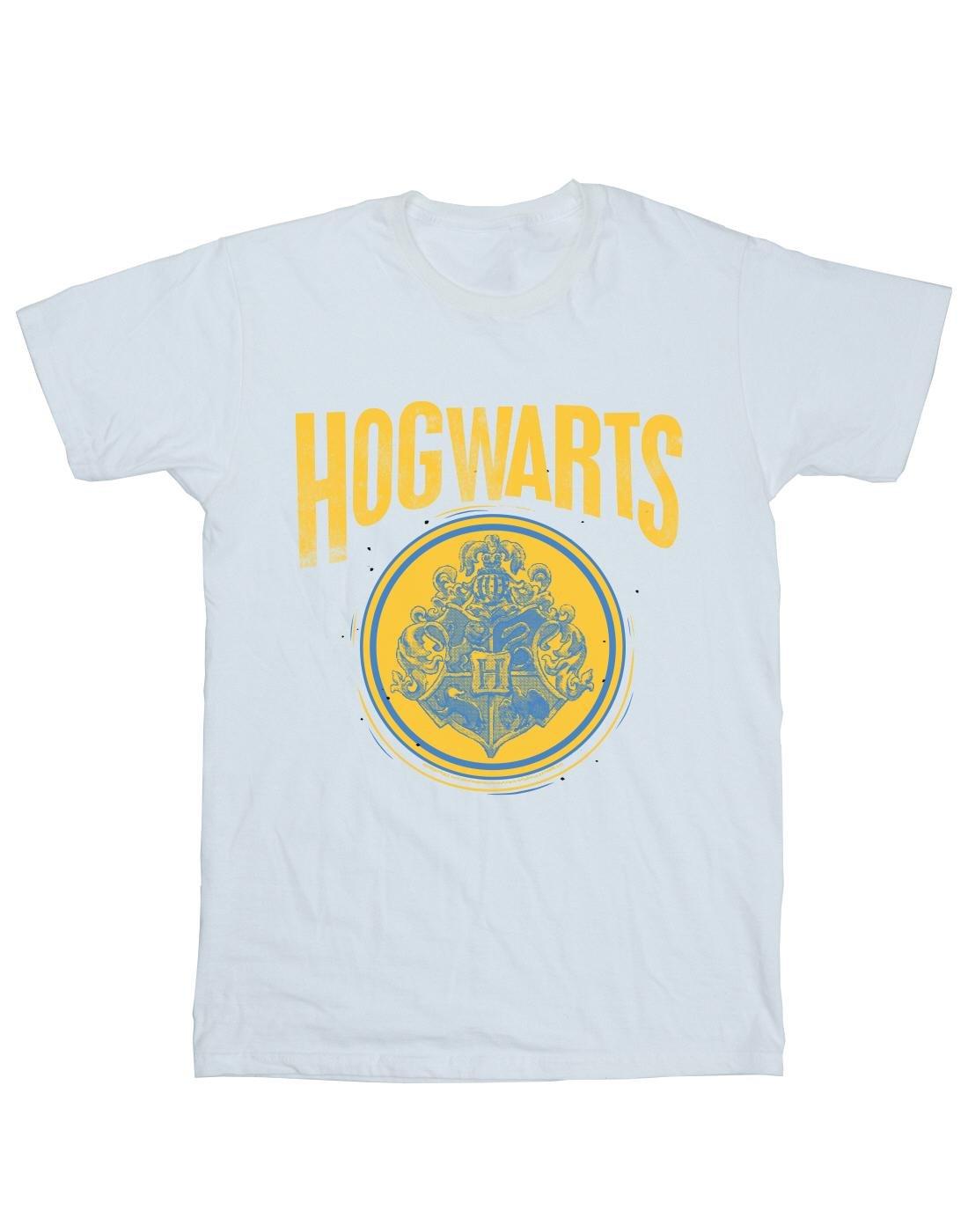 Hogwarts Circle Crest Tshirt Damen Weiss 3XL von Harry Potter