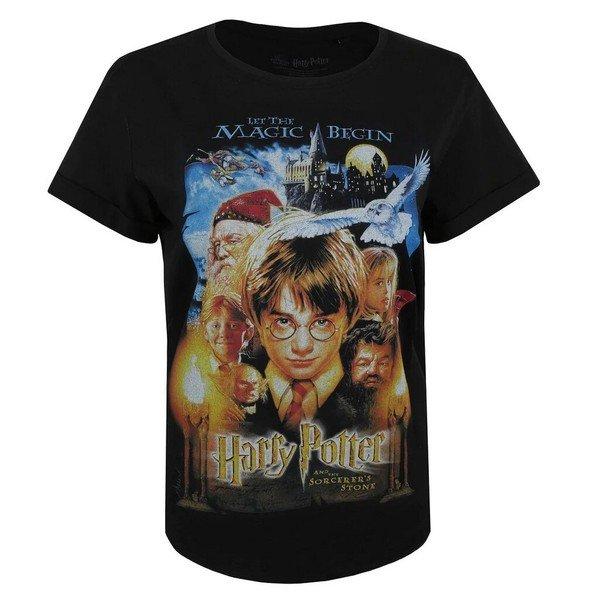 Tshirt Damen Schwarz L von Harry Potter