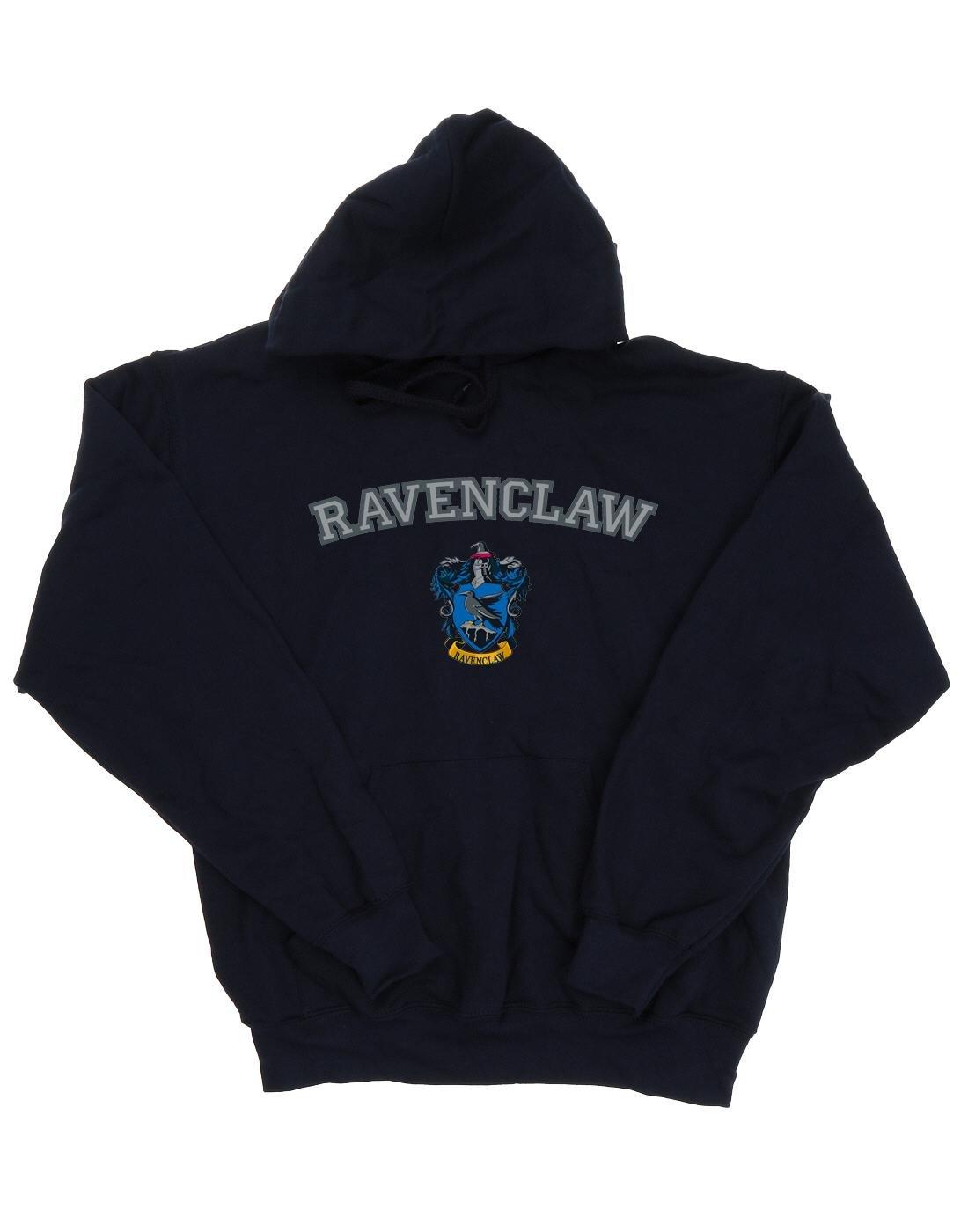 Ravenclaw Crest Kapuzenpullover Damen Marine XXL von Harry Potter