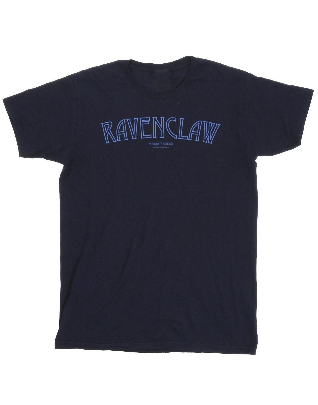 Ravenclaw Logo Tshirt Herren Marine 4XL von Harry Potter
