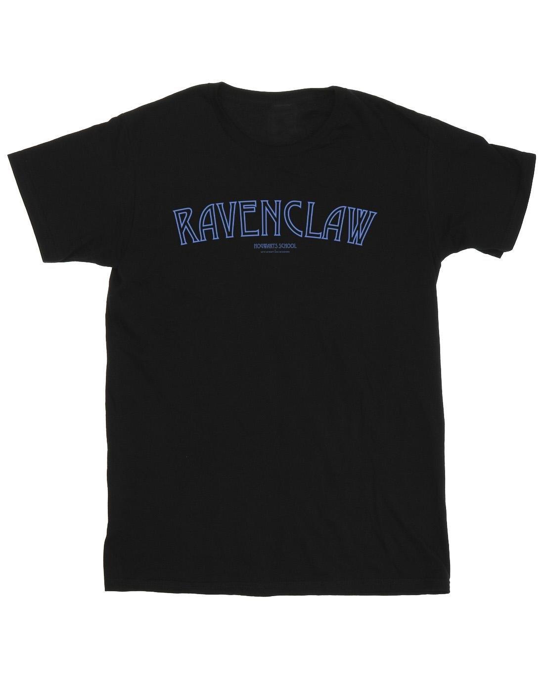Ravenclaw Logo Tshirt Herren Schwarz 4XL von Harry Potter