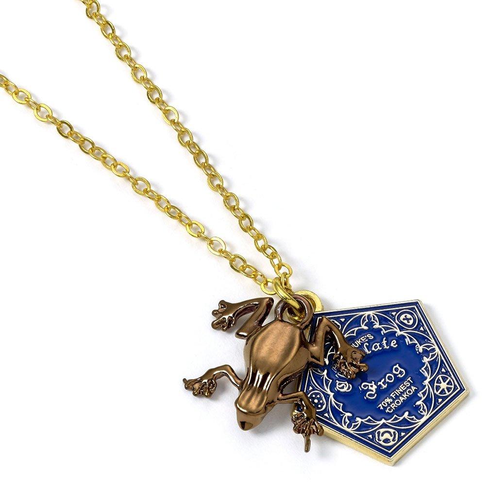 Schokoladenfrosch Halskette Mit Anhänger Metall Damen Gold ONE SIZE von Harry Potter