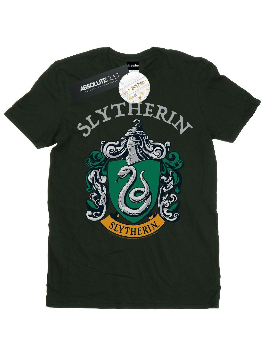 Slytherin Crest Tshirt Herren Waldgrün M von Harry Potter