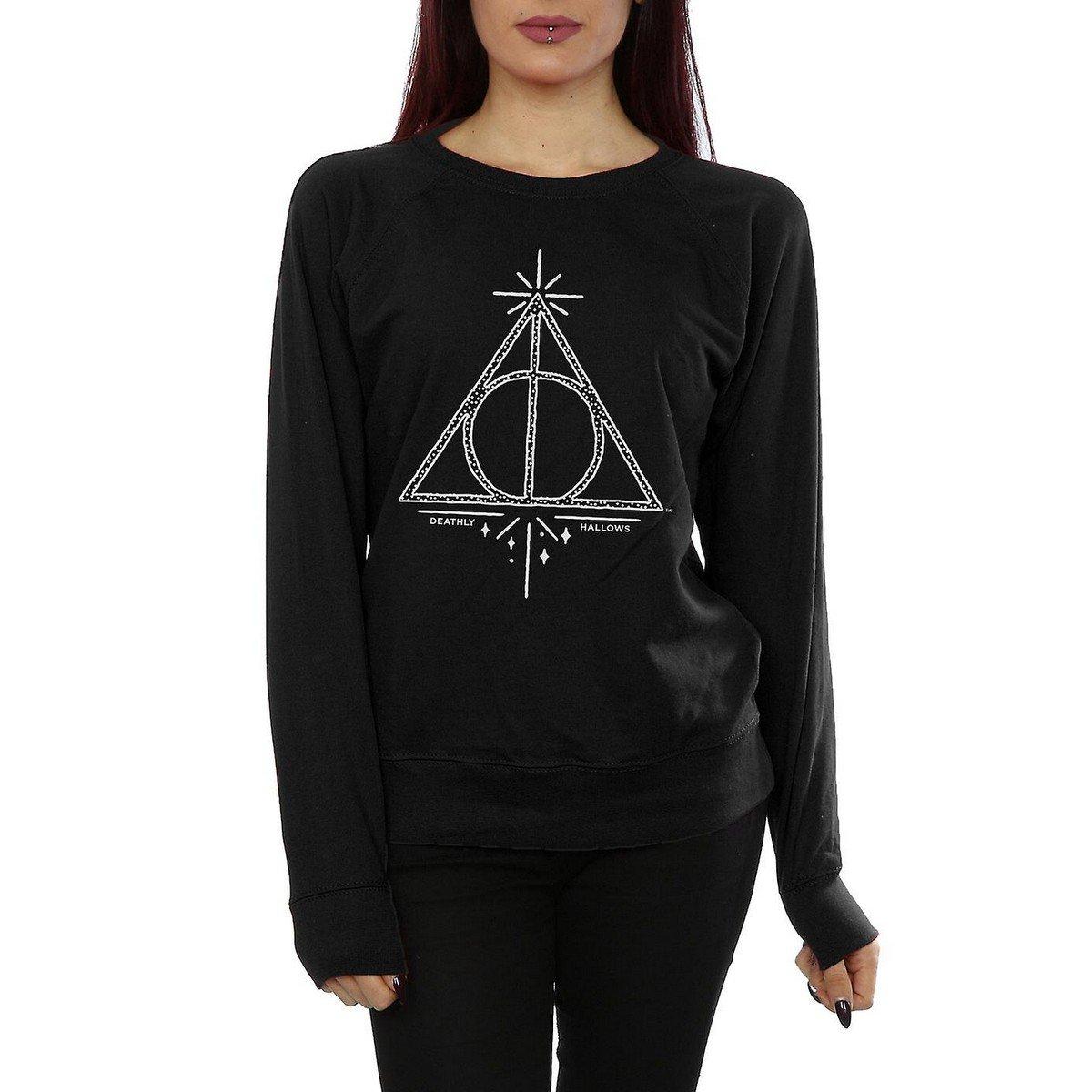 Sweatshirt Damen Schwarz S von Harry Potter