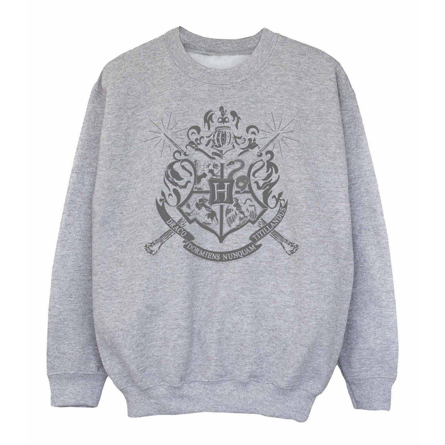 Sweatshirt Mädchen Grau 116 von Harry Potter