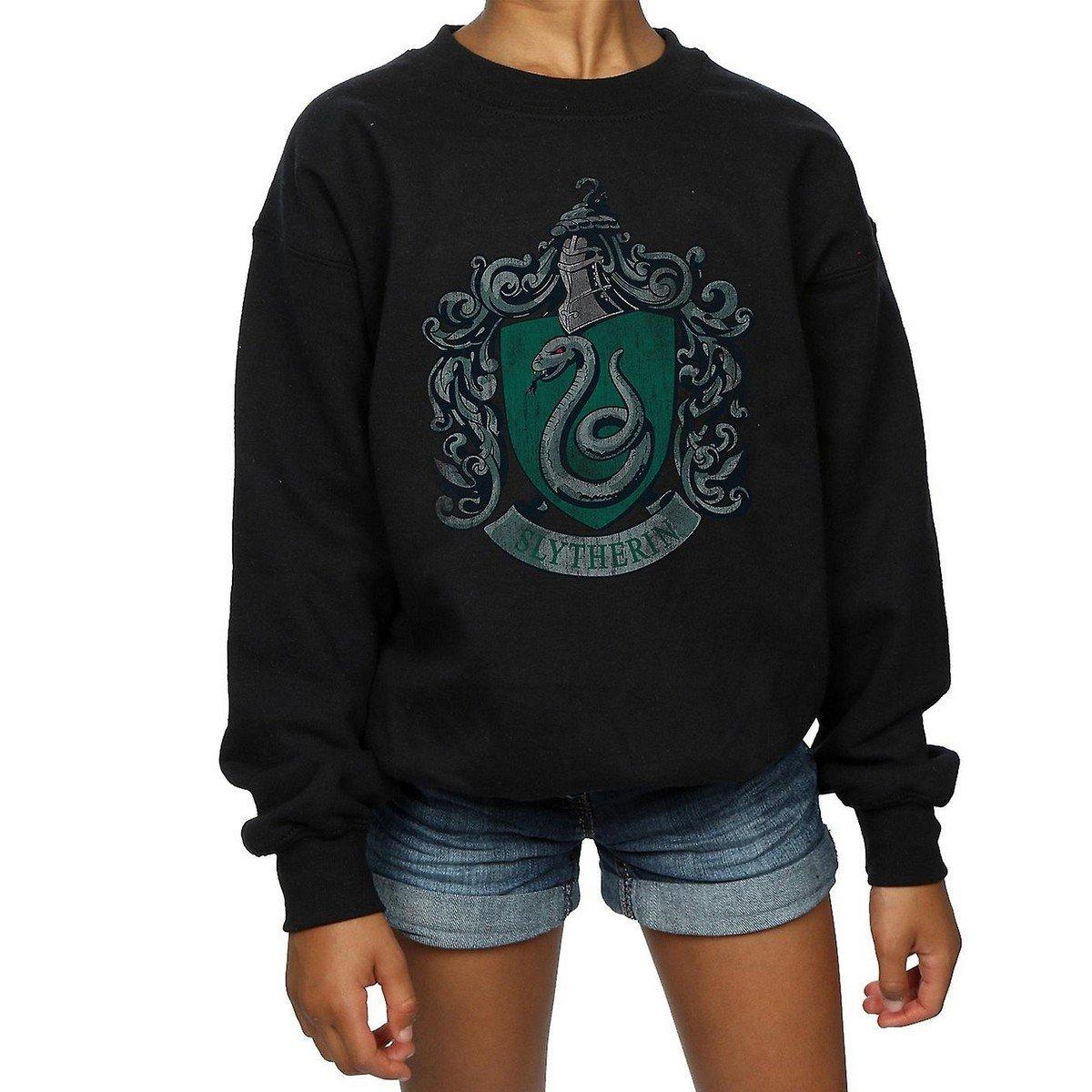 Sweatshirt Mädchen Schwarz 116 von Harry Potter