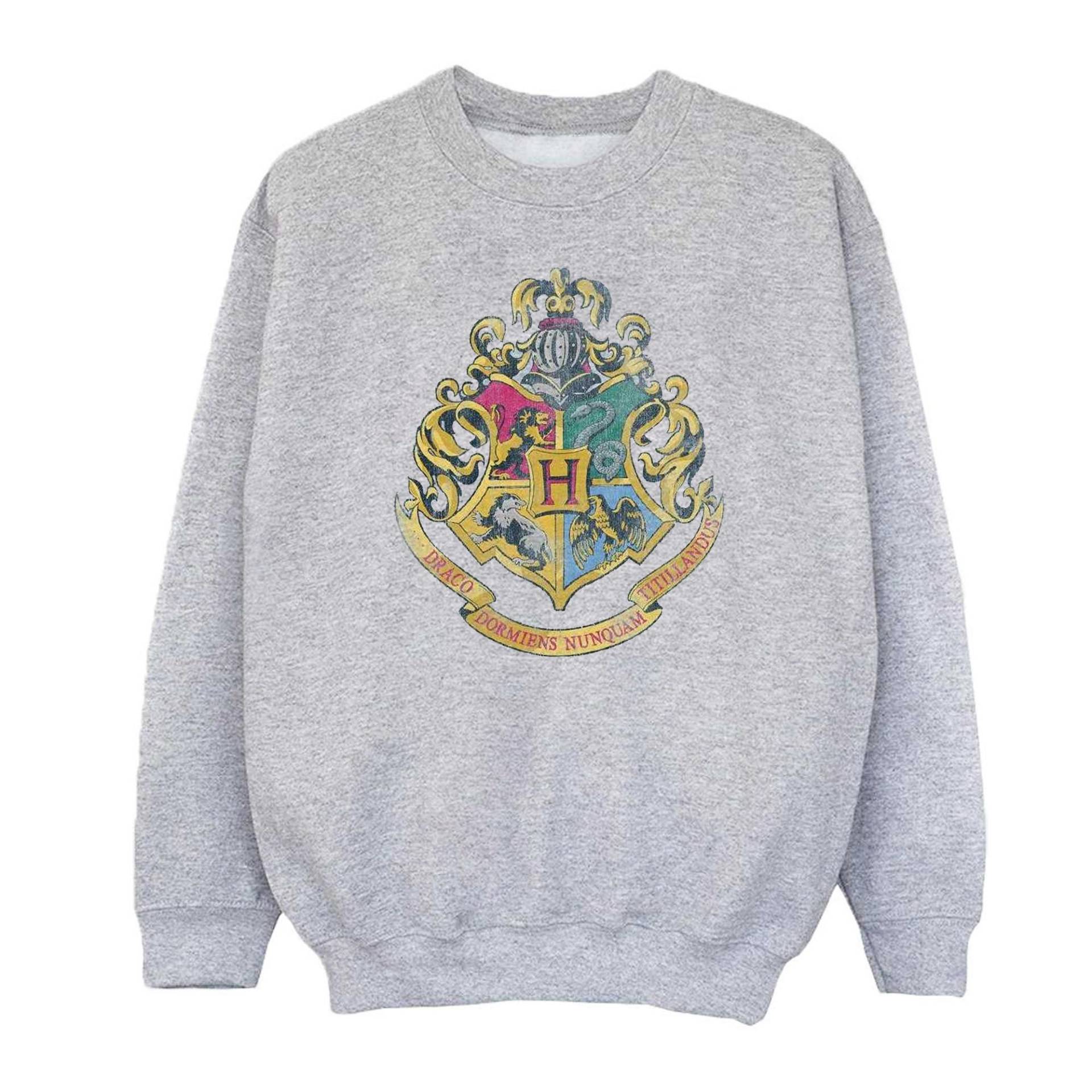 Sweatshirt Unisex Grau 140/146 von Harry Potter