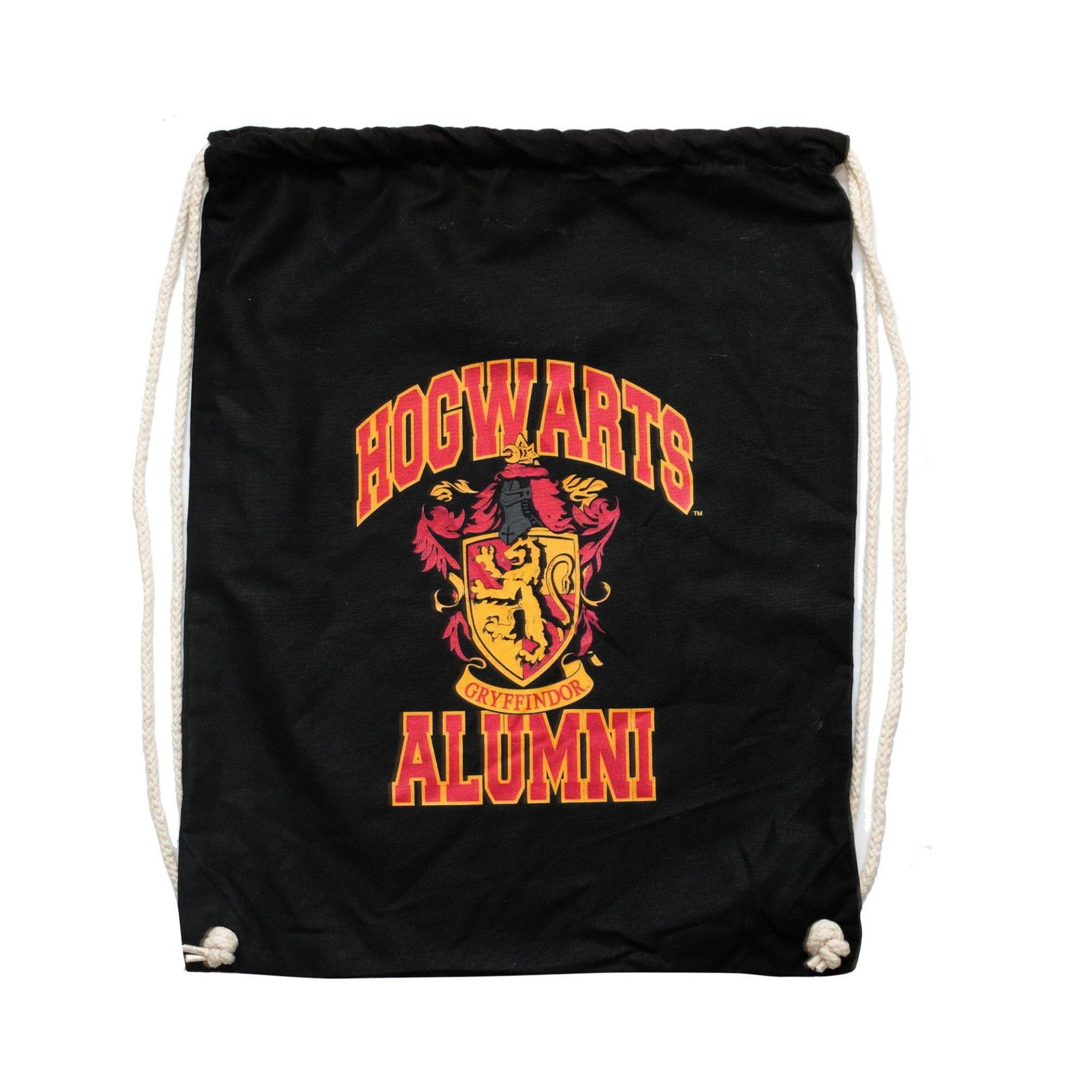 Tragetasche Hogwarts Alumni, Gryffindor Damen Schwarz ONE SIZE von Harry Potter