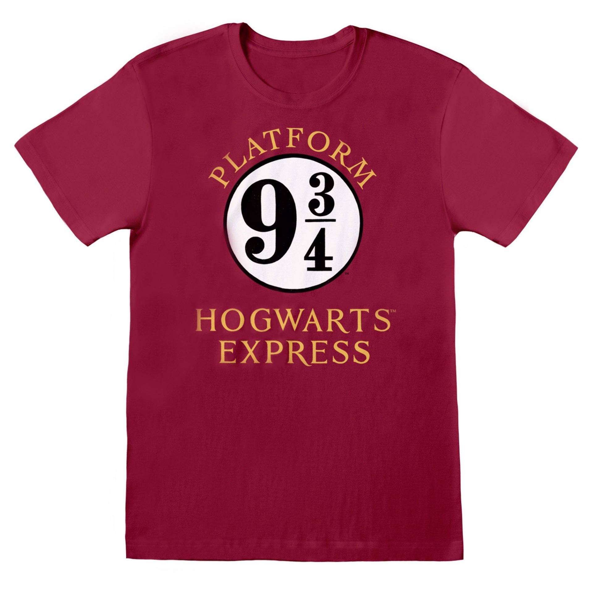 Tshirt Damen Rot Bunt L von Harry Potter