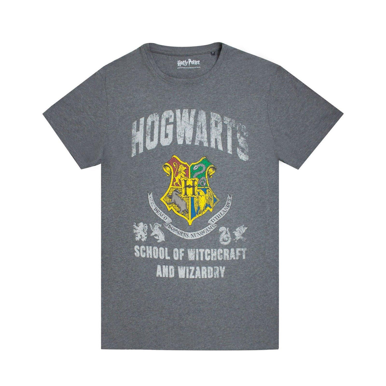 Tshirt Herren Grau L von Harry Potter