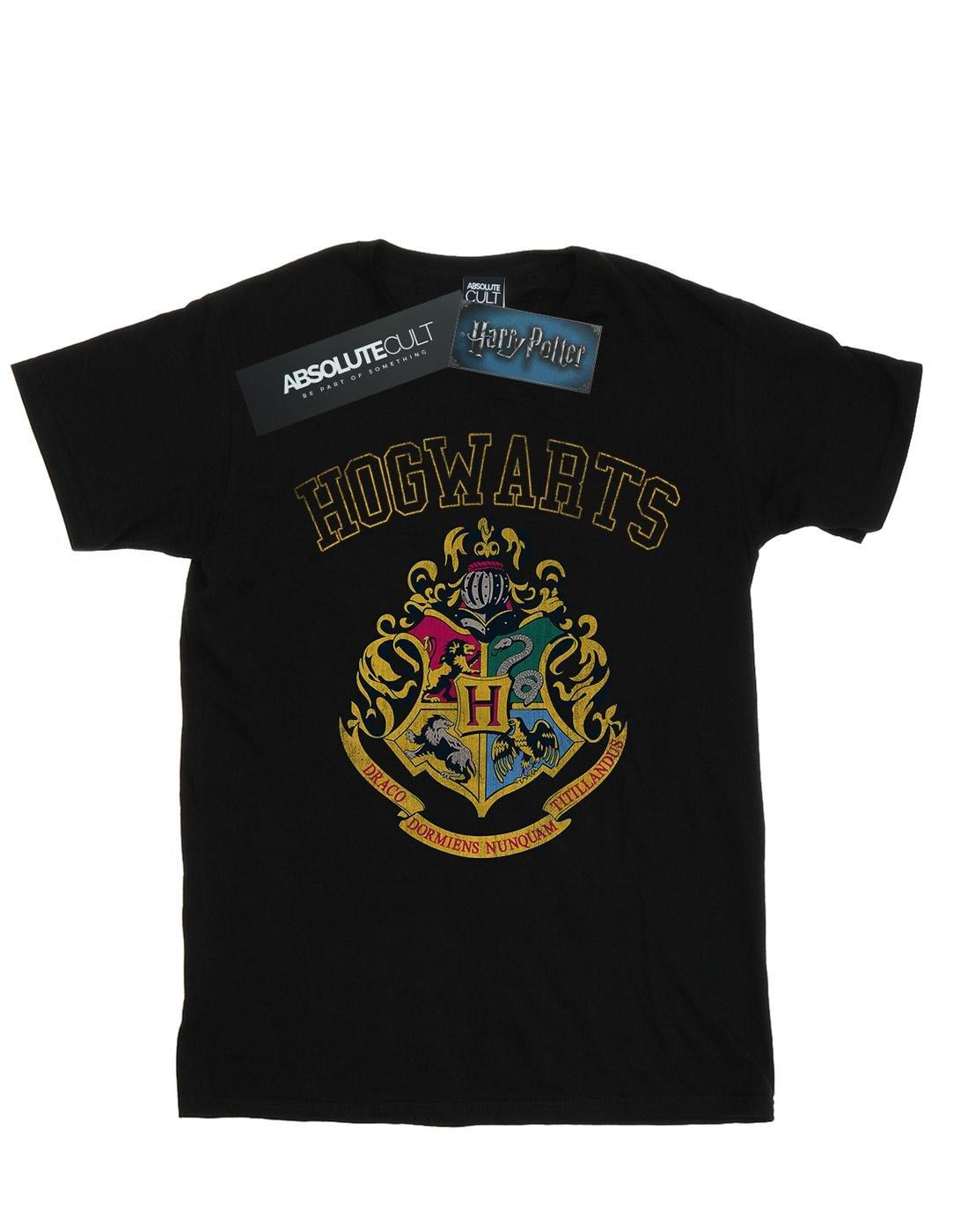 Varsity Style Crest Tshirt Herren Schwarz 5XL von Harry Potter