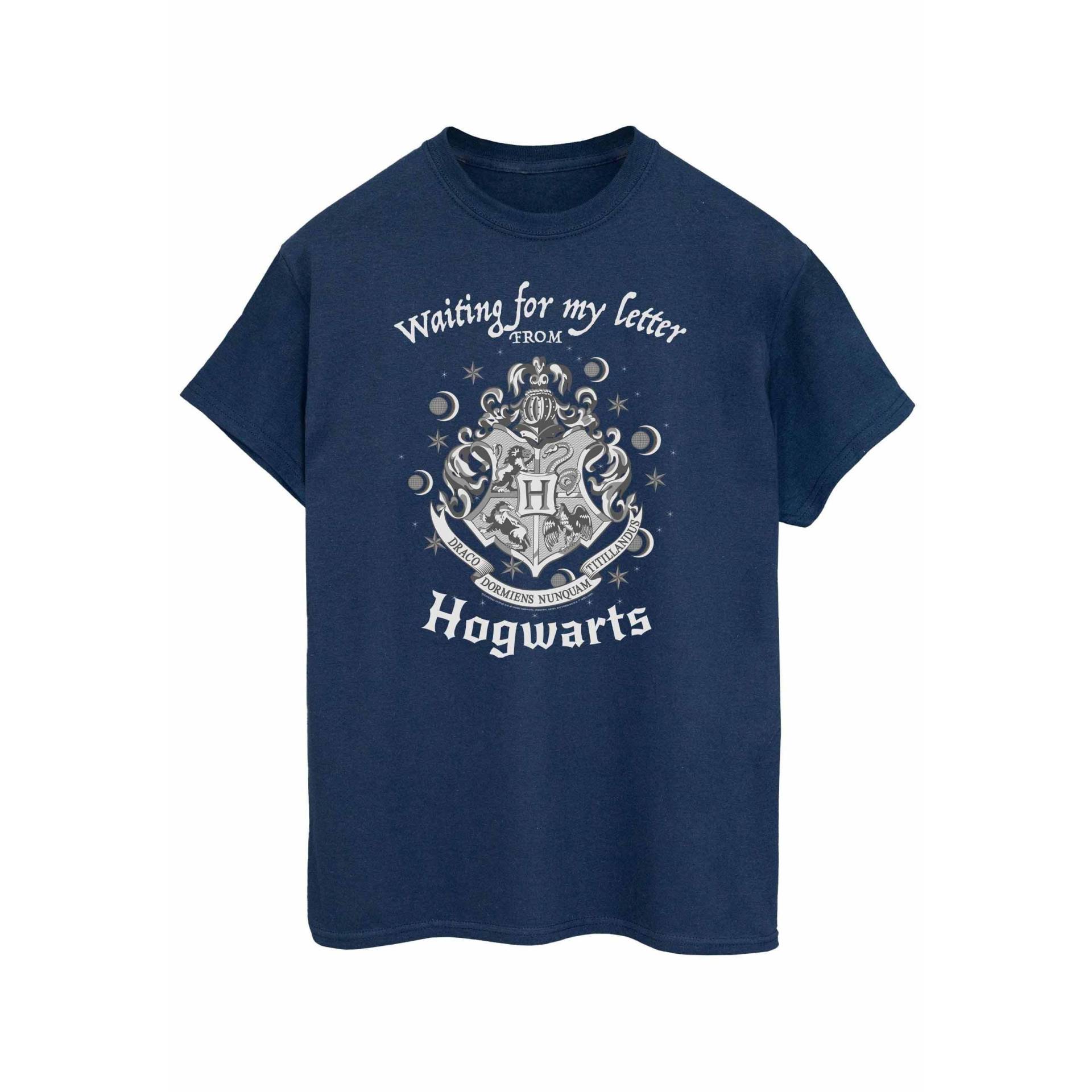 Waiting For My Letter Tshirt Damen Marine L von Harry Potter