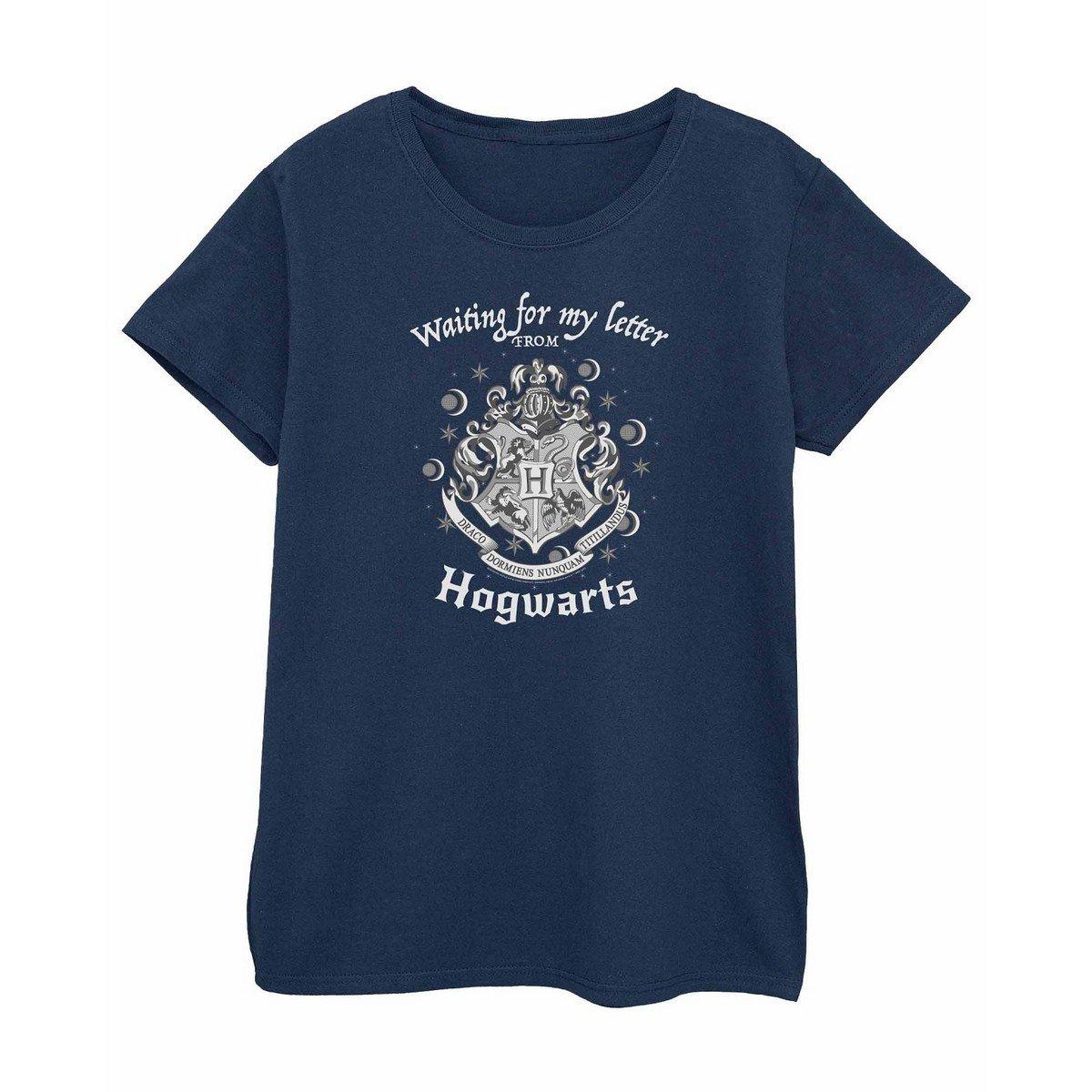 Waiting For My Letter Tshirt Damen Marine XXL von Harry Potter