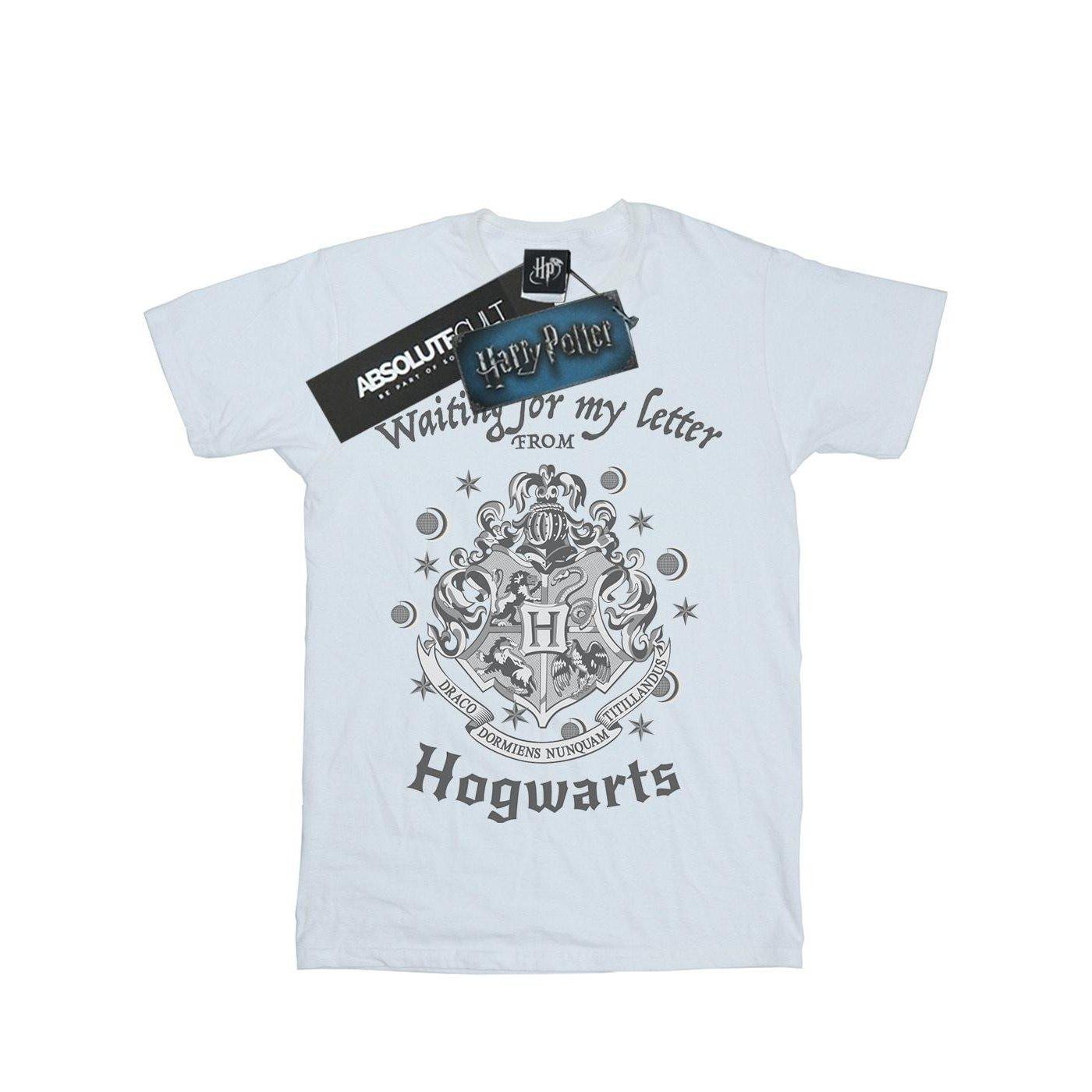 Waiting For My Letter Tshirt Damen Weiss M von Harry Potter