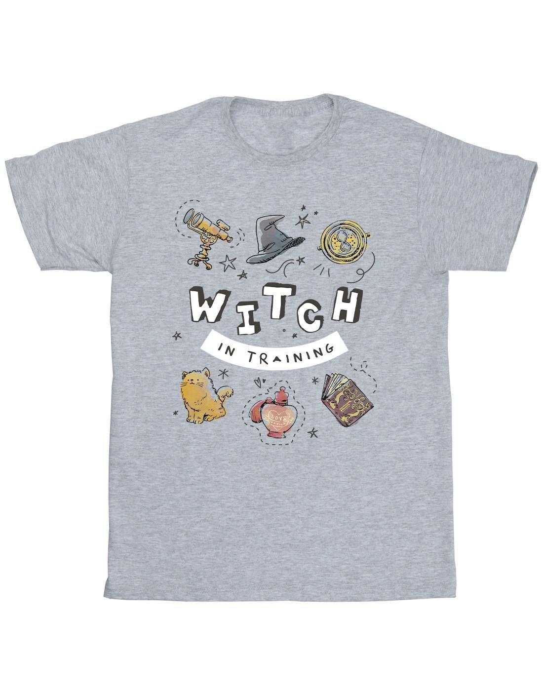 Witch In Training Tshirt Herren Grau 4XL von Harry Potter