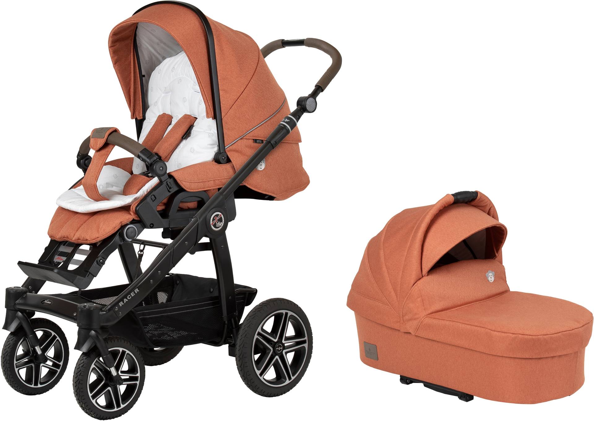 Hartan Kombi-Kinderwagen »Racer GTS - Bellybutton«, 22 kg von Hartan