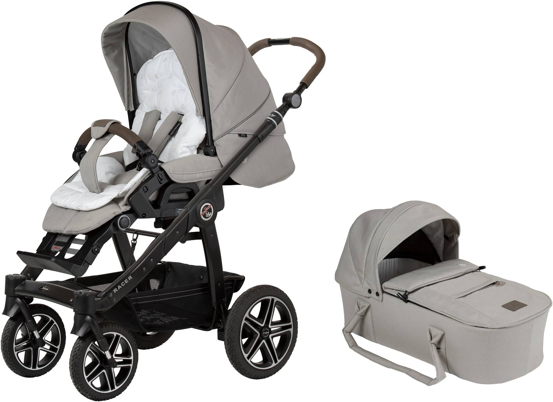 Hartan Kombi-Kinderwagen »Racer GTS - Bellybutton«, 22 kg von Hartan